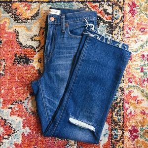Madewell 10” High Rise Cali Demi Boot Jean